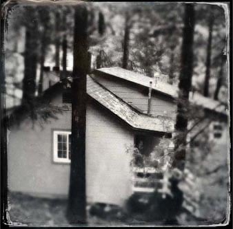 A cabin in the woods where I can write